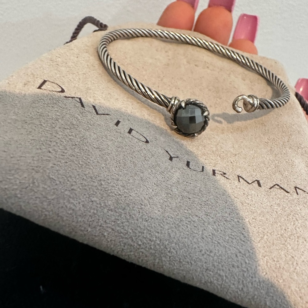 David Yurman Petite Chatelaine Bracelet with Black Onyx